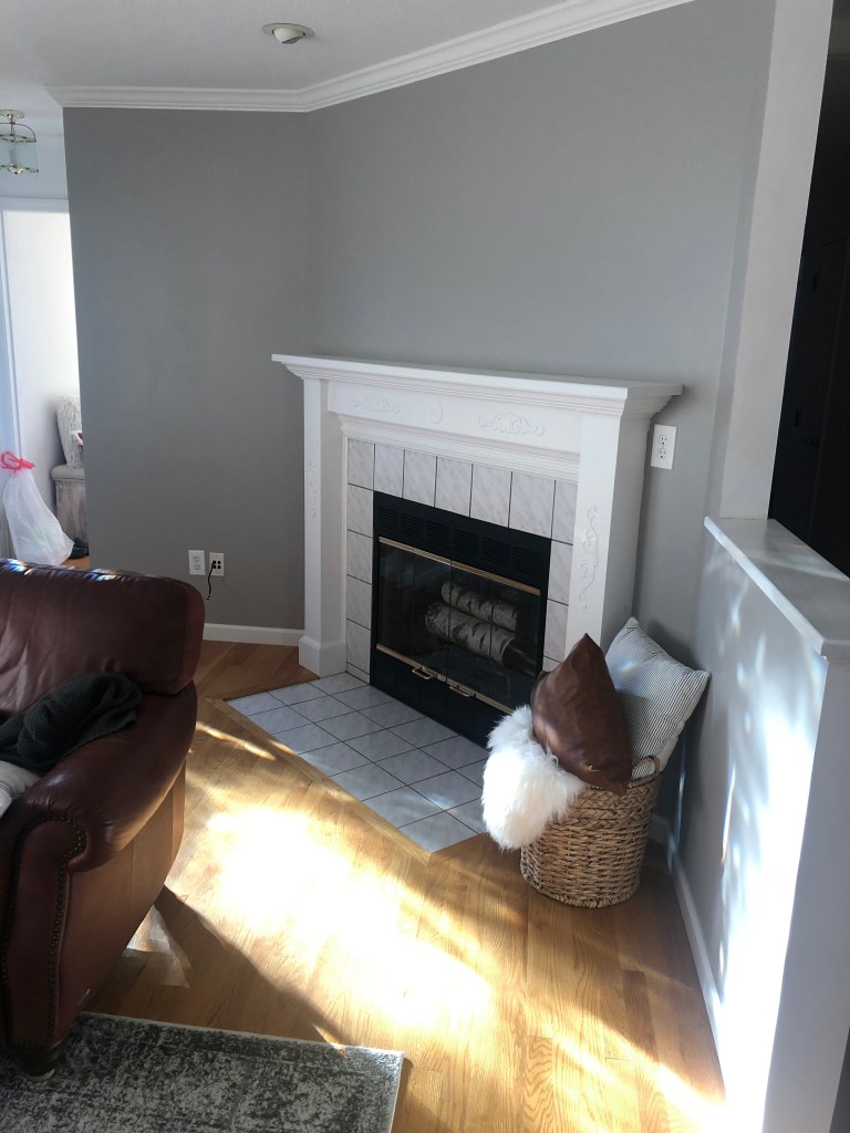 2 coats "Requisite Gray"